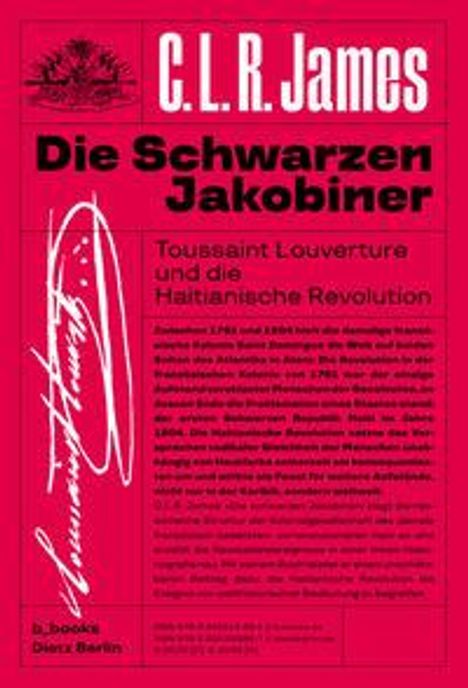 C. L. R. James: Die schwarzen Jakobiner, Buch