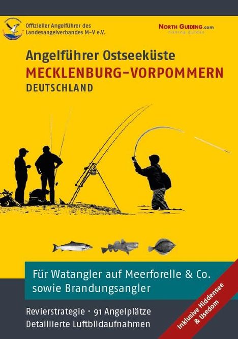 Michael Zeman: Angelführer Mecklenburg-Vorpommern (inkl. Hiddensee, Usedom), Buch