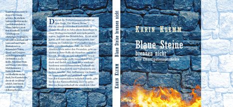 Karin Klemm: Blaue Steine brennen nicht, Buch