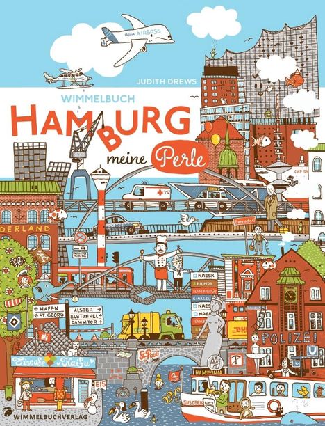 Hamburg Wimmelbuch. Hamburg meine Perle, Buch