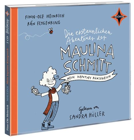 Finn-Ole Heinrich: Die erstaunlichen Abenteuer der Maulina Schmitt. Mein kaputtes Königreich, 2 CDs