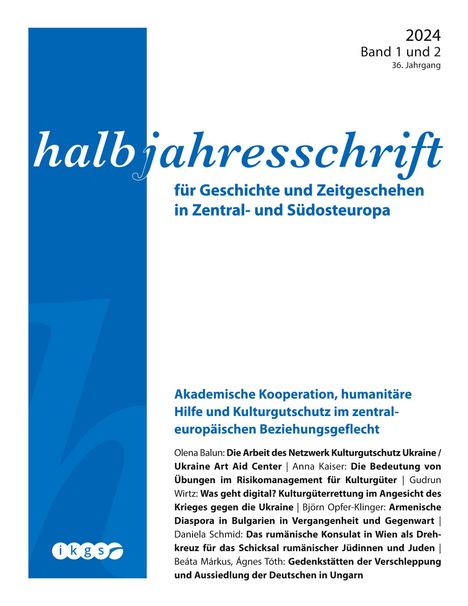 Olena Balun: Halbjahresschrift 2024, Buch