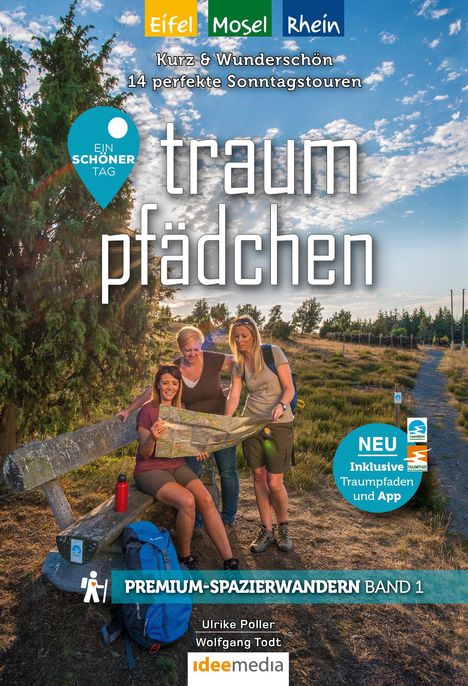 Ulrike Poller: Traumpfädchen inkl. Traumpfaden und App - Ein schöner Tag Eifel/Mosel/Rhein, Buch