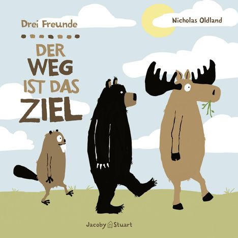 Nicholas Oldland: Drei Freunde: Der Weg ist das Ziel, Buch