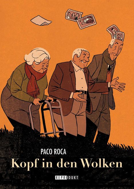 Paco Roca: Kopf in den Wolken, Buch