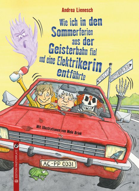 Andrea Lienesch: Wie ich in den Sommerferien aus der Geisterbahn fiel und eine Elektrikerin entführte, Buch
