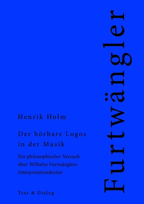 Henrik Holm: Der hörbare Logos in der Musik, Buch