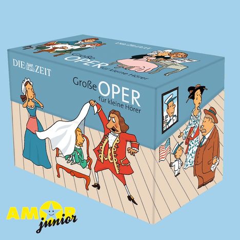 ZEIT Edition: Große Oper für kleine Hörer (13 Opern-Hörspiele mit Musik), 13 CDs