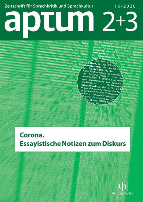 Aptum - Zeitschrift für Sprachkritik und Sprachkultur, Buch