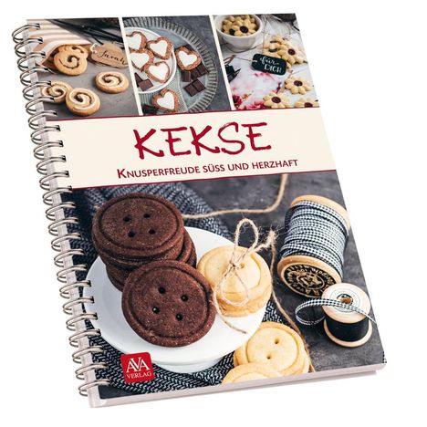 Kekse - Knusperfreude süß und herzhaft, Buch