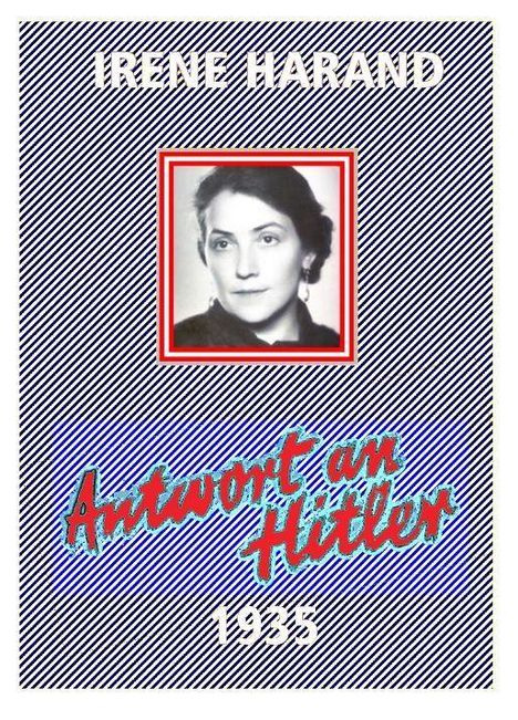 Irene Harand: Harand, I: Antwort an Hitler 1935, Buch