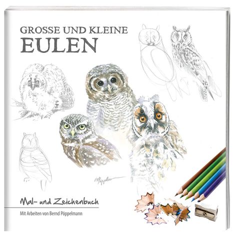Bernd Pöppelmann: Große und kleine Eulen, Buch