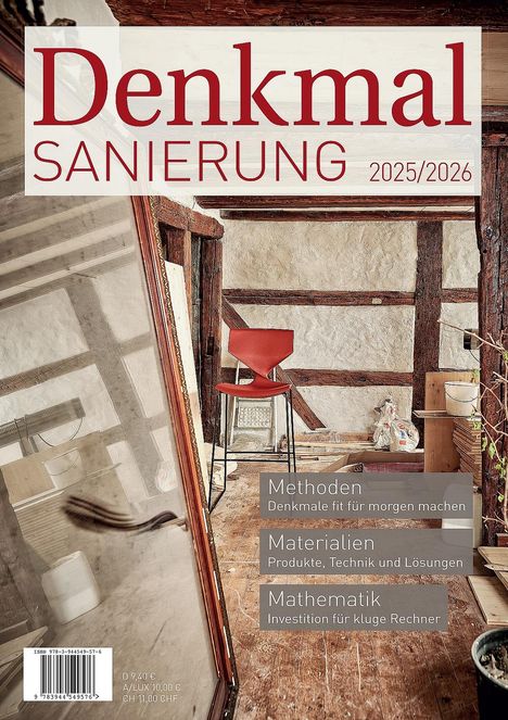 Denkmalsanierung 2025/2026, Buch