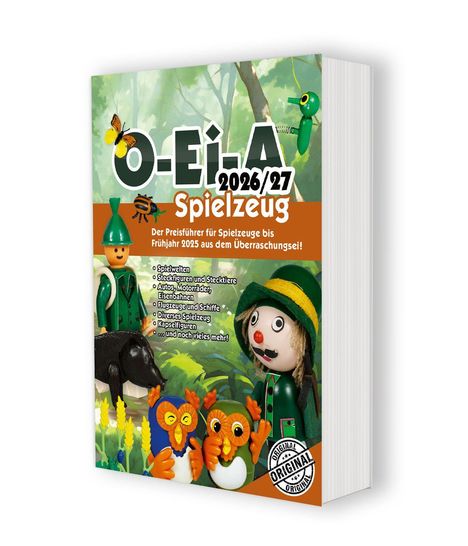 O-Ei-A Spielzeug 2026/27 - Der Preisführer für Spielzeug aus dem Überraschungsei!, Buch