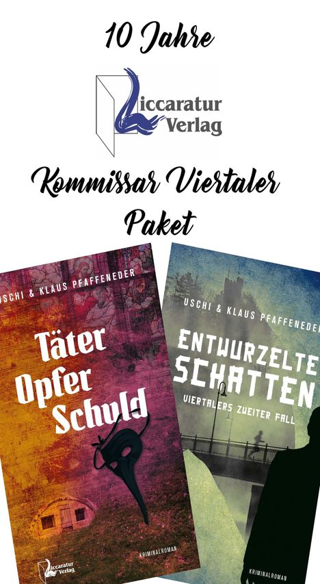 2 Viertaler-Krimis im Jubiläumspaket. 2 Bände, Buch