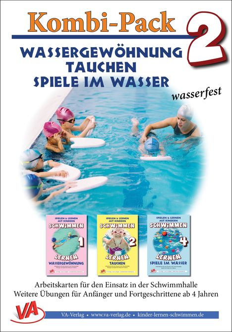 Veronika Aretz: Wassergewöhnung, Tauchen & Spiele, wasserfest, Diverse