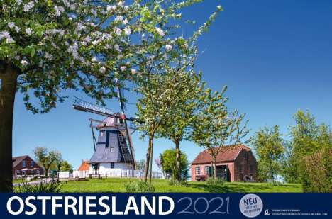 Fotokalender Ostfriesland 2021, Buch