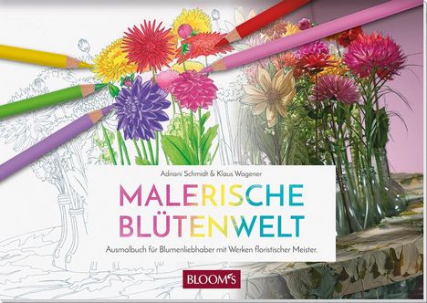 Klaus Wagener: Malerische Blütenwelt, Buch