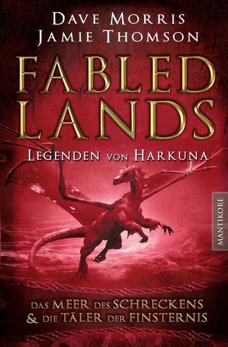 Dave Morris: Fabled Lands - Die Legenden von Harkuna: Die Meere des Schreckens &amp; Die Täler der Finsternis, Buch