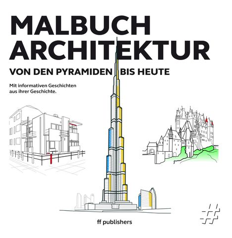 Chris van Uffelen: Malbuch Architektur, Buch