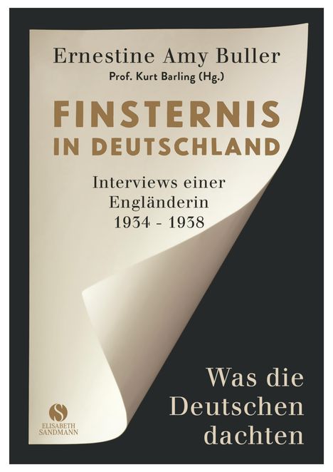 E. Amy Buller: Buller, E: Finsternis in Deutschland, Buch