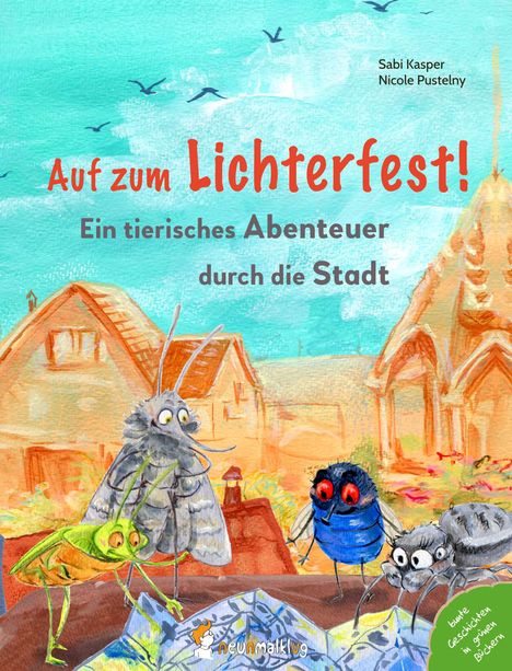 Sabi Kasper: Auf zum Lichterfest. Ein tierisches Abenteuer durch die Stadt, Buch