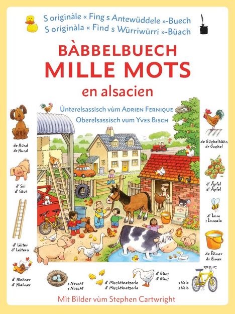 Heather Amery: Bàbbelbuech. Mille mots en alsacien, Buch