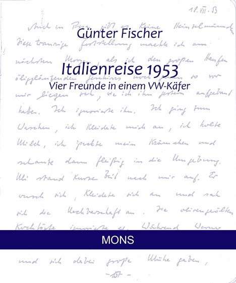 Günter Fischer: Italienreise 1953, Buch