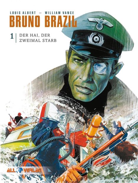 Louis Albert: Bruno Brazil 01, Buch