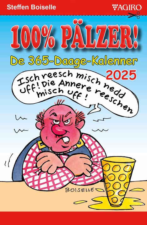 Steffen Boiselle: 100% PÄLZER! De 365-Daage-Kalenner 2025, Kalender