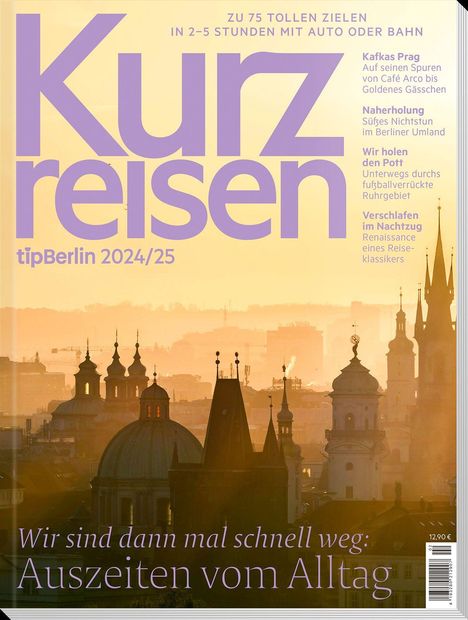 Kurzreisen 2024/25, Buch