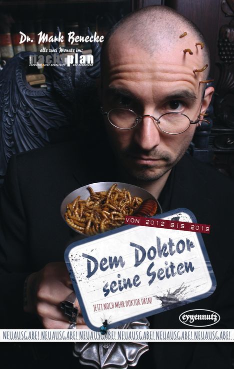 Mark Benecke: Dem Doktor seine Seiten, Buch