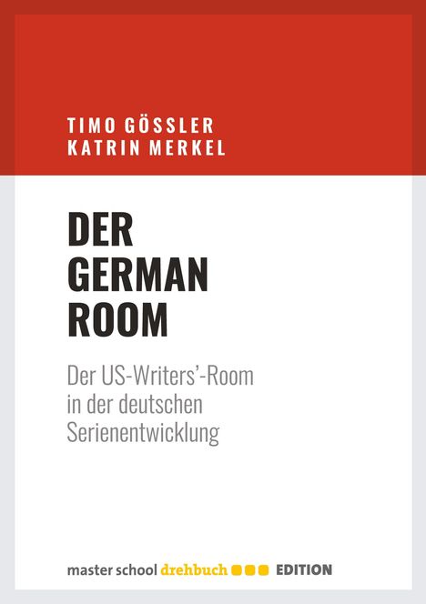 Timo Gößler: Der German Room, Buch