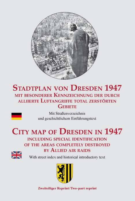 Michael Schmidt: Stadtplan von Dresden 1947, Buch
