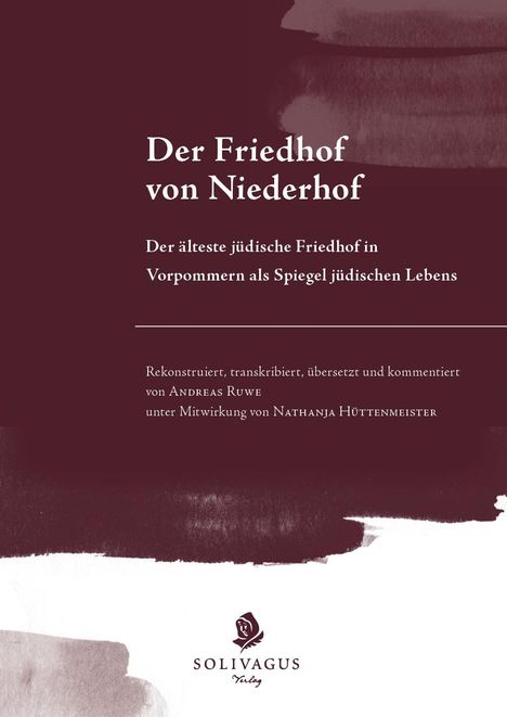 Der Friedhof von Niederhof, Buch