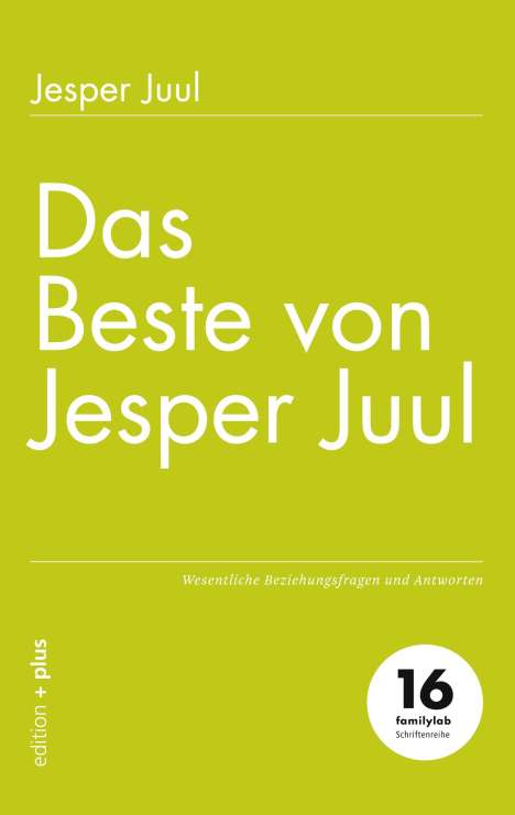 Jesper Juul: Das Beste von Jesper Juul, Buch