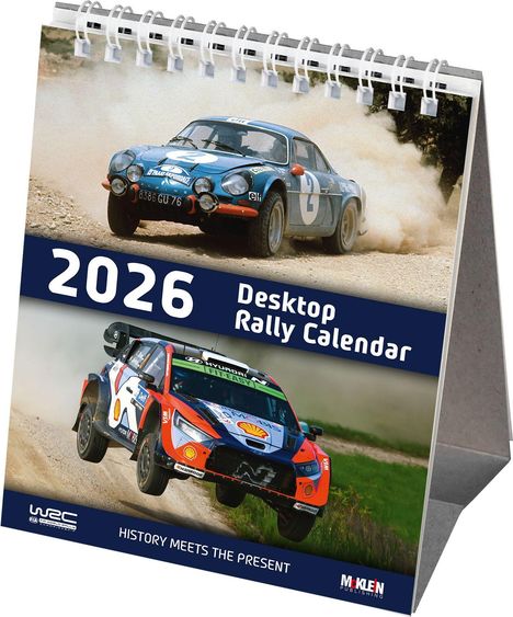 2026 Desktop Rally Calendar, Kalender