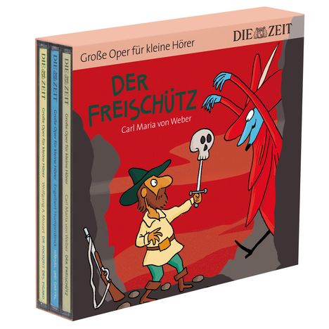 ZEIT Edition: Große Oper für kleine Hörer Set 1 (3 Opernhörspiele mit Musik), 3 CDs
