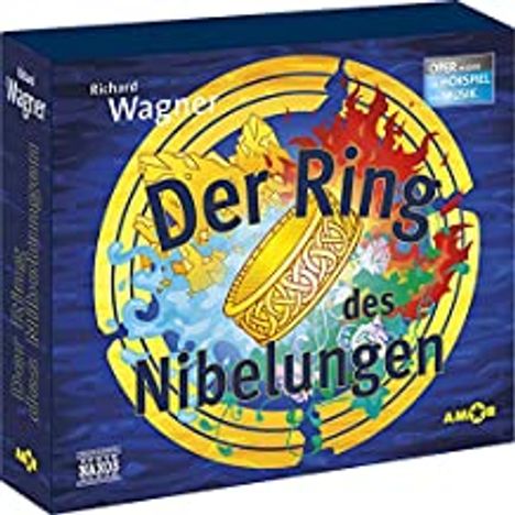 Richard Wagner: Der Ring des Nibelungen (Oper erzählt als Hörspiel mit Musik), 4 CDs