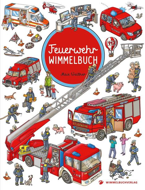 Feuerwehr Wimmelbuch - Das große Bilderbuch ab 2 Jahre, Buch