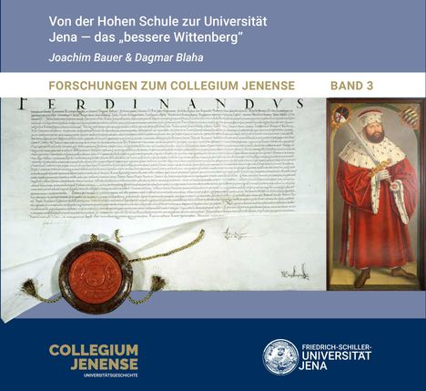 Von der Hohen Schule zur Universität Jena- das "bessere Wittenberg", Buch