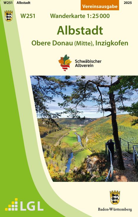 W251 Albstadt - Obere Donau (Mitte), Inzigkofen, Karten