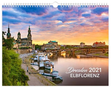 Elbflorenz Dresden Panorama 2021, Kalender