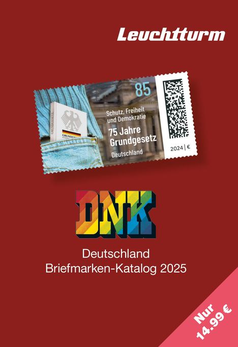 Leuchtturm Gruppe Gmbh &amp; Co. Kg: DNK 2025 - Deutscher Briefmarkenkatalog 2025, Buch