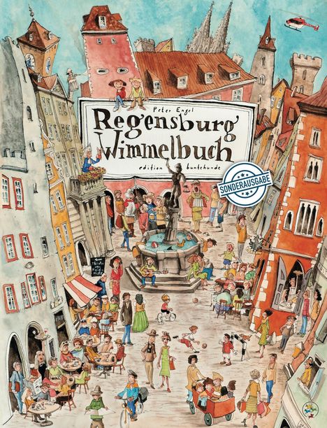 Peter Engel: Regensburg Wimmelbuch, Buch