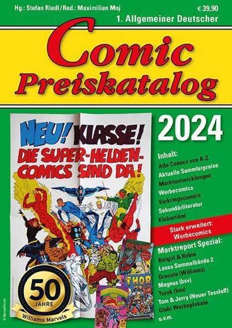 Comic Preiskatalog 2024 SC, Buch