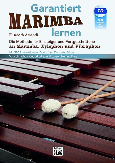 Elisabeth Amandi: Garantiert Marimba lernen mit CD, 2 Bücher