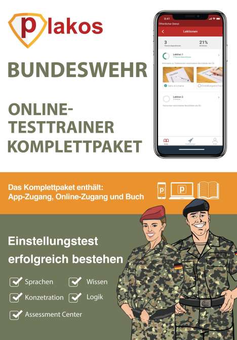 Bundeswehr Einstellungstest Komplettpaket, Diverse