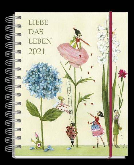 Silke Leffler: Leffler, S: Taschenkal. 2021/ Liebe das Leben, Buch