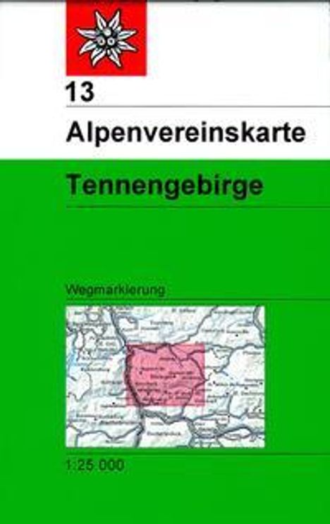 Tennengebirge, Karten